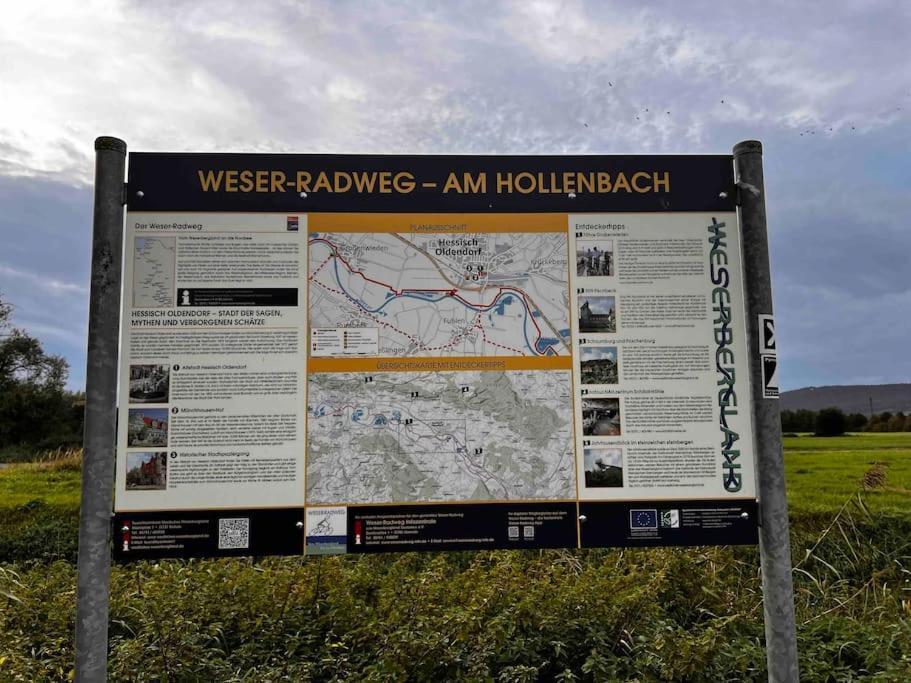 Ferienwohnung „Zur Eule“ Hessisch Oldendorf Exterior foto